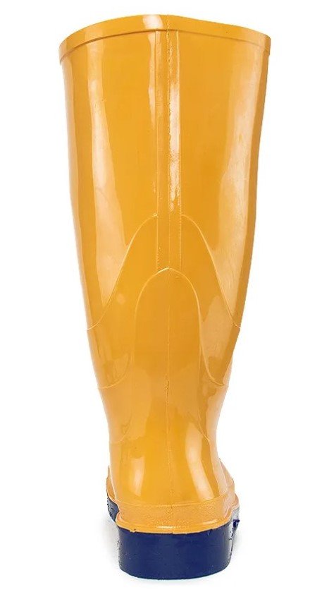 BOTA4 Bota de Caucho Amarilla Con Puntera Worman