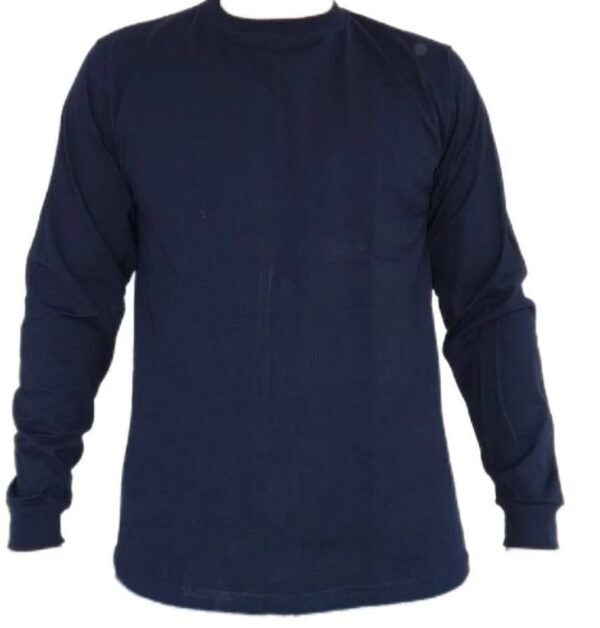 buzo azul BUZO CUELLO REDONDO