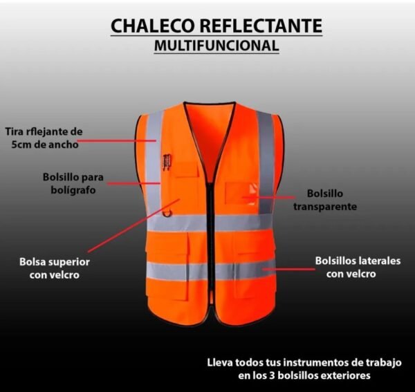 CHALECO B2 CHALECO VENDAVAL BRIGADISTA
