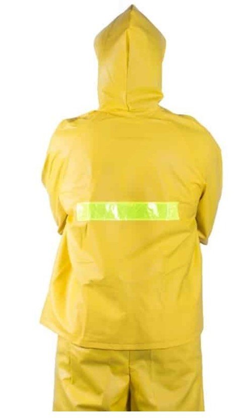 IMPERMEABLE CAL 18 AMARILLO - NEGRO