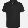 CAMISETA TIPO POLO AZUL-GRIS-NEGRO