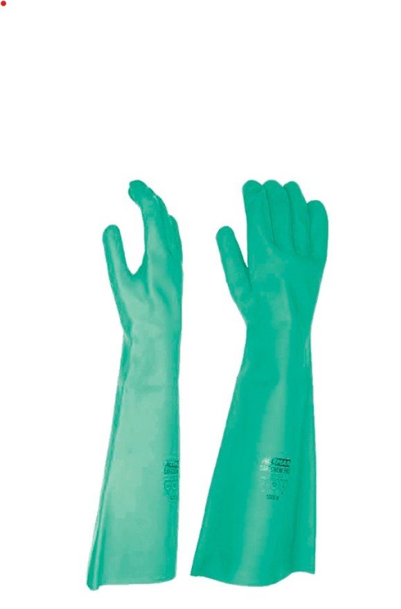 GUANTE NITRILO LARGO ALLMAN