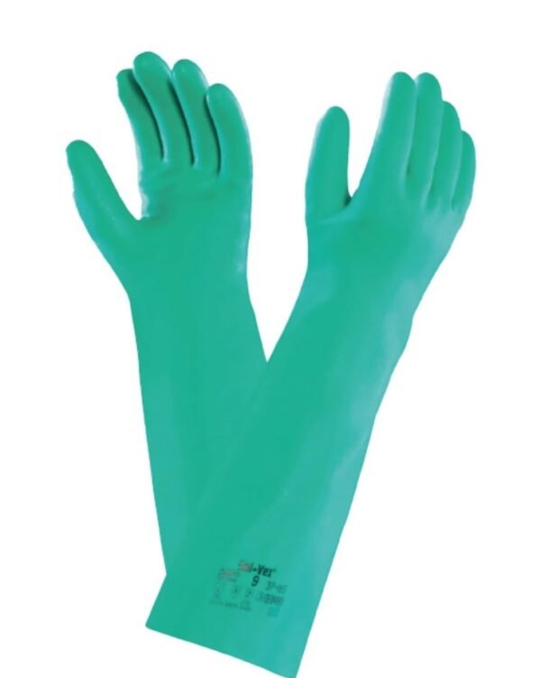 GUANTE NITRILO LARGO ANSELL