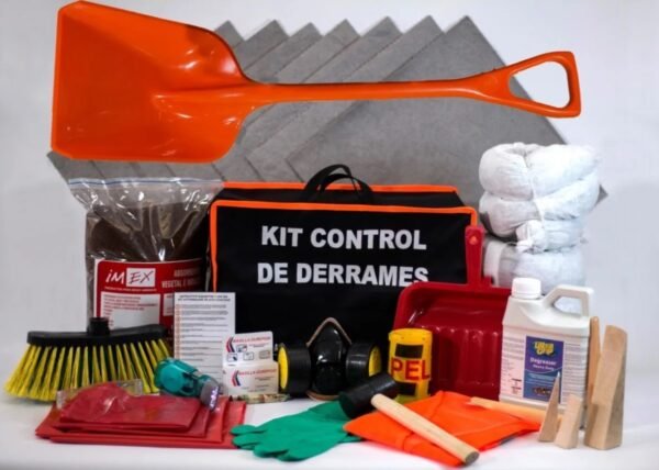 KIT DE DERRAME 15 GALONES CON PALA