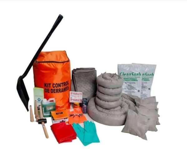 KIT DE DERRAME 20 GALONES CON PALA