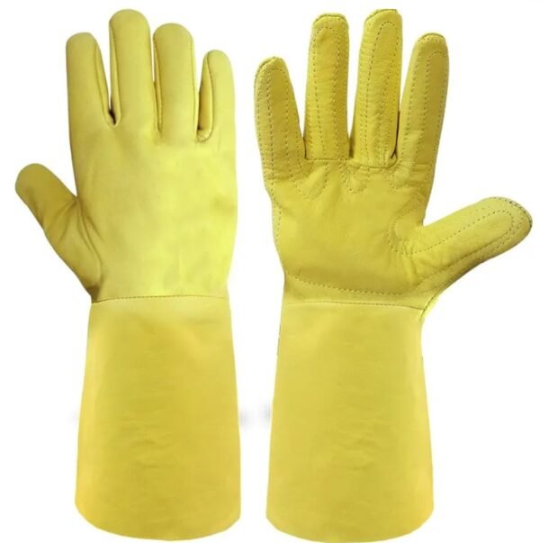 GUANTE VAQUETA REFORZADO  LARGO